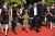 Director Mohsen Makhmalbaf, First assistant director & Editor Hana Makhmalbaf and the Actors Dachi Orvelashvili & Misha Gomiashvili attend the Opening Ceremony and THE PRESIDENT premiere during the 71st Venice Film Festival at Palazzo Del Cinema on August 27, 2014